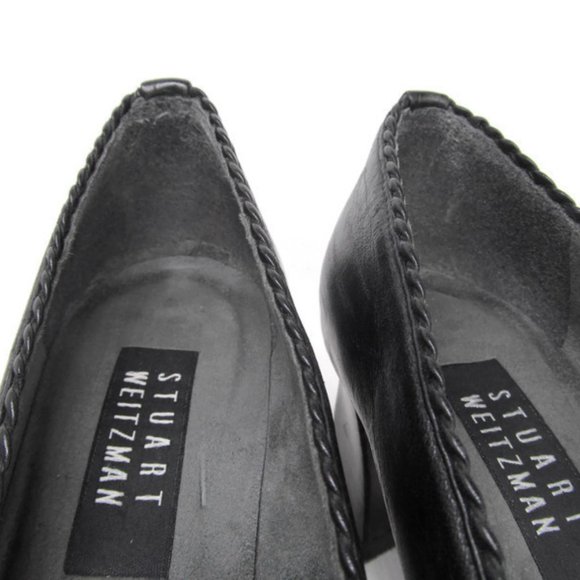 Stuart Weitzman women Size 8 N Black Fashion Pump - Picture 7 of 10